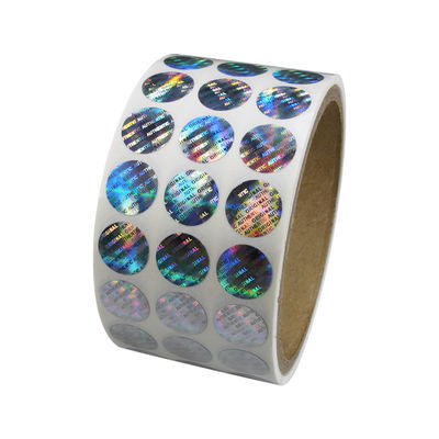 стикеры Hologram безопасностью 3D 2 * 3cm 2D двигая скрежеща