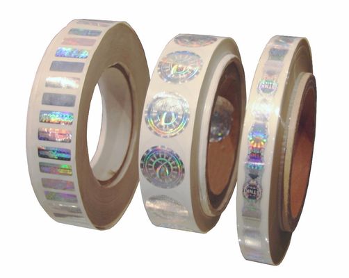 стикеры Hologram безопасностью 3D 2 * 3cm 2D двигая скрежеща