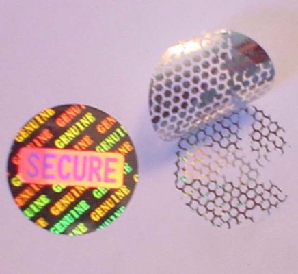 Стикеры Hologram безопасностью собственной личности слипчивые для рекламы