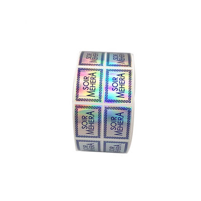 Фольга печатая стикер Hologram CMYK неподдельный безопасный