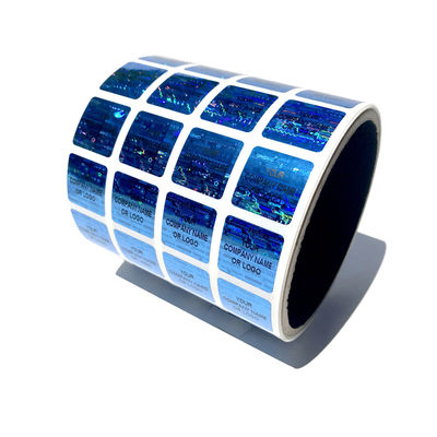 Анти- поддельное золото и серебряные стикеры Hologram безопасностью