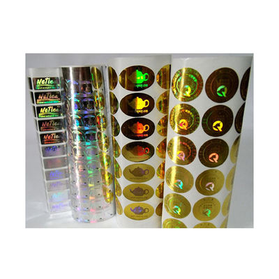 Стикеры водоустойчивого 2D Hologram крена круга 3D подлинные