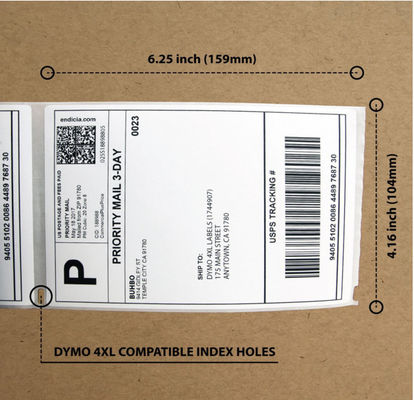 4X6 дюйм 220PCS прикрывает термальные ярлыки, пустой ярлык штрихкода Rolls