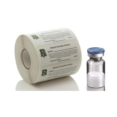 Водоустойчивые ярлыки бутылки фармации пробирки 10ml, ярлыки рецепта фармации