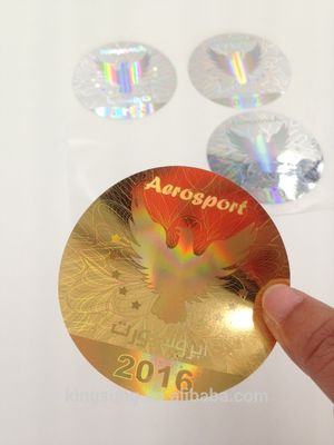 Анти- поддельные printable ярлыки доказательства трамбовки