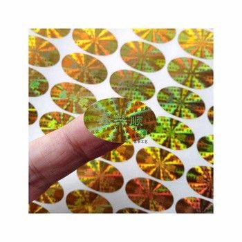 Анти- подделывать глянцует стикеры Hologram слоения подлинные