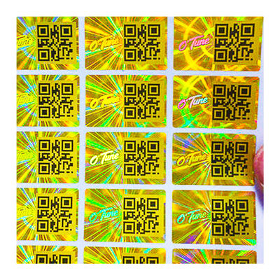 Hologram кода винила QR незаконно изменяет очевидные ярлыки безопасностью
