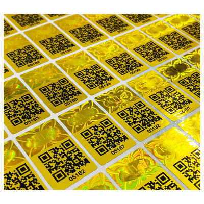 Hologram кода винила QR незаконно изменяет очевидные ярлыки безопасностью