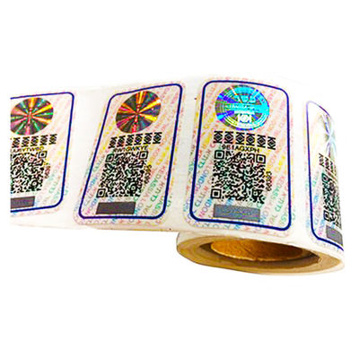 Hologram кода винила QR незаконно изменяет очевидные ярлыки безопасностью